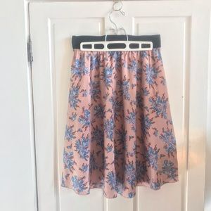 Pink floral Jill skirt